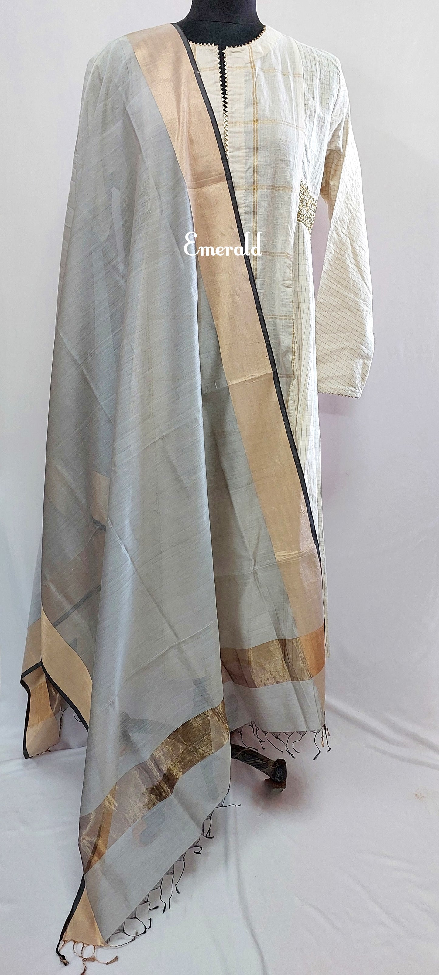 Maheshwari Cotton Silk Dupatta