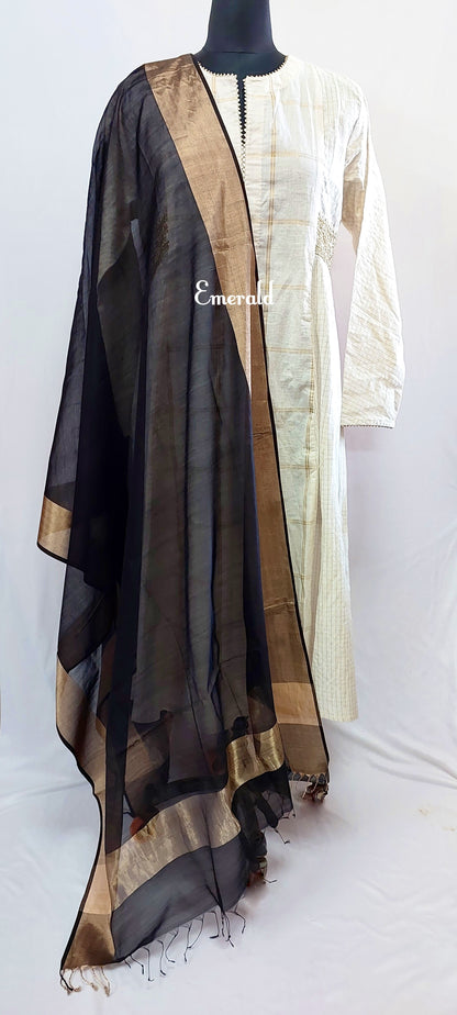 Maheshwari Cotton Silk Dupatta