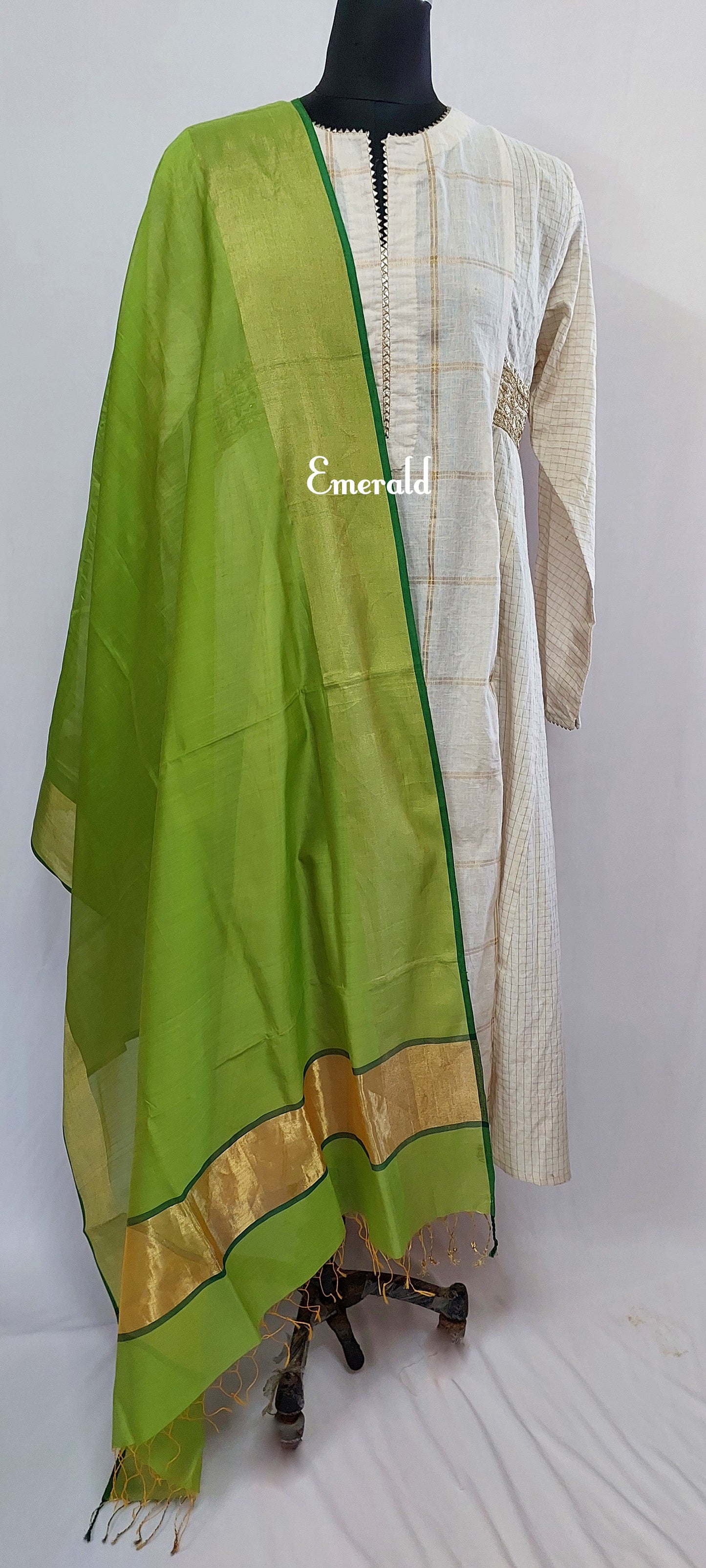 Maheshwari Cotton Silk Dupatta