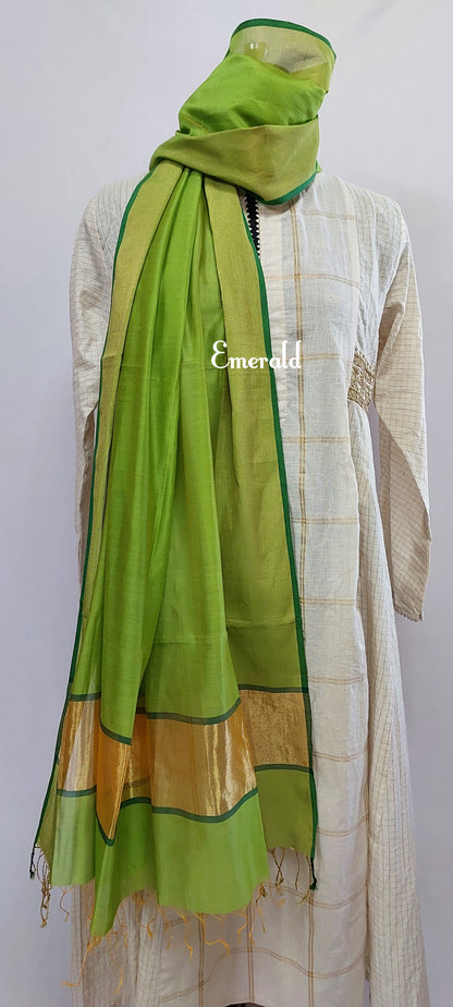 Maheshwari Cotton Silk Dupatta