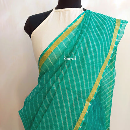 Kota Silk Leheriya Saree