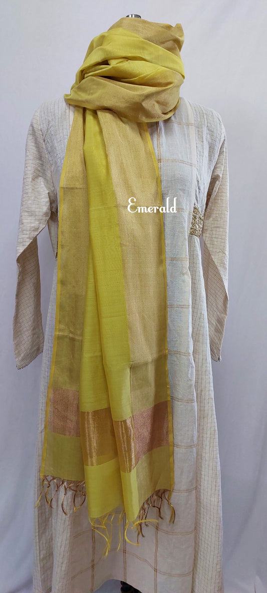 Maheshwari Cotton Silk Dupatta