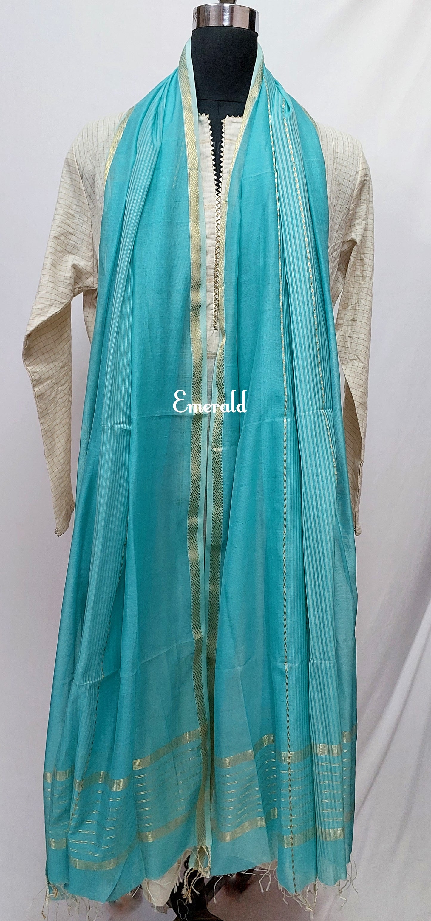 Maheshwari Cotton Silk Dupatta