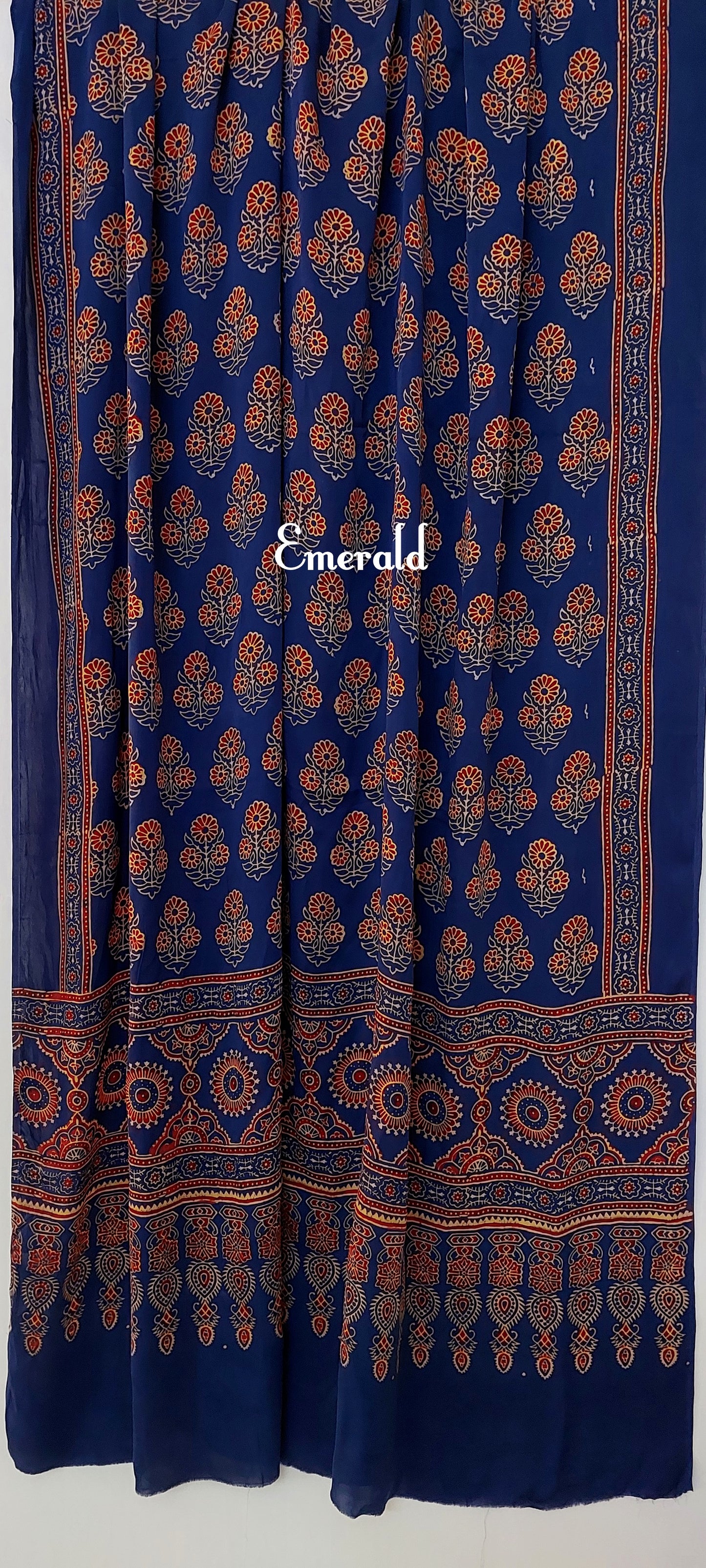 Modal Silk Ajrakh Dupatta