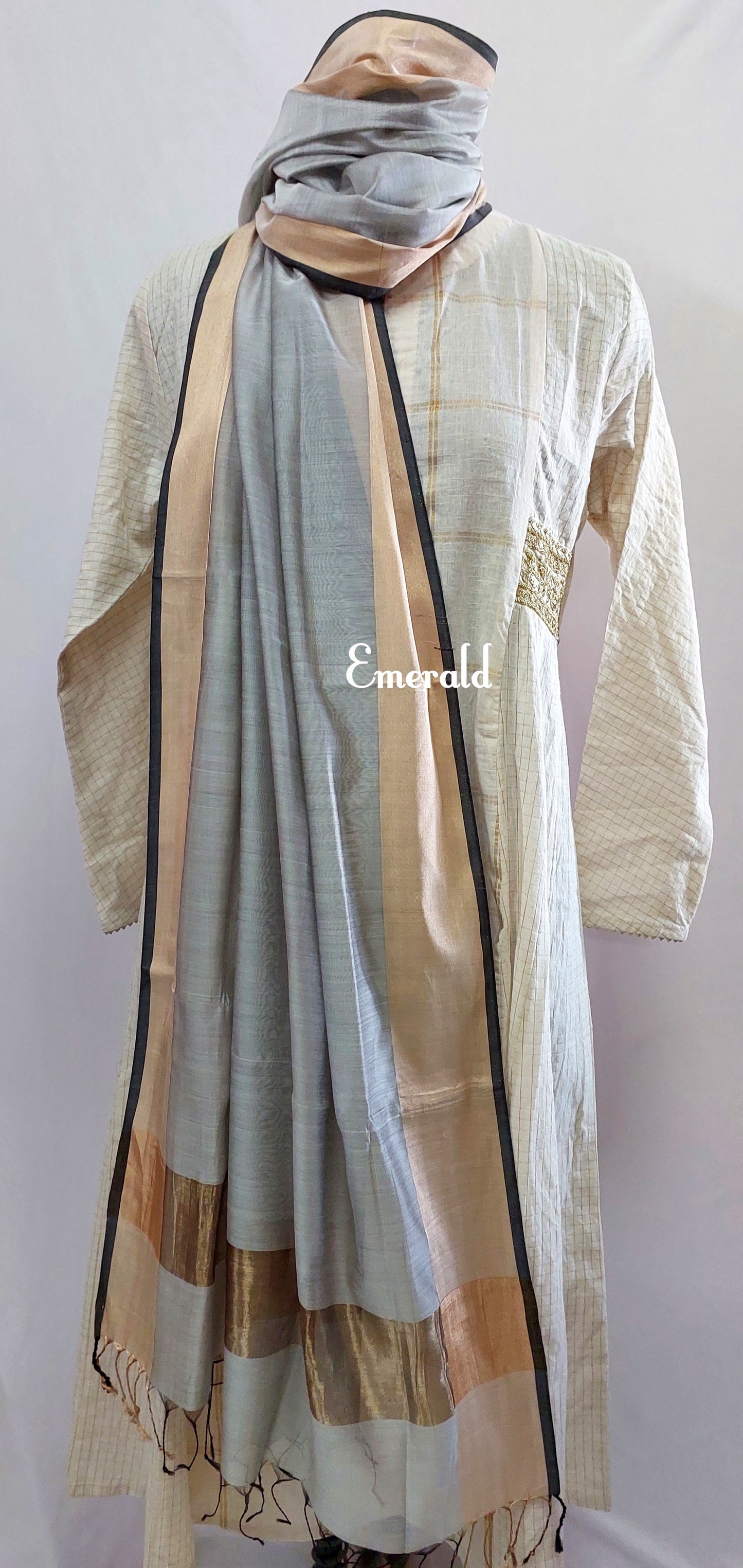 Maheshwari Cotton Silk Dupatta