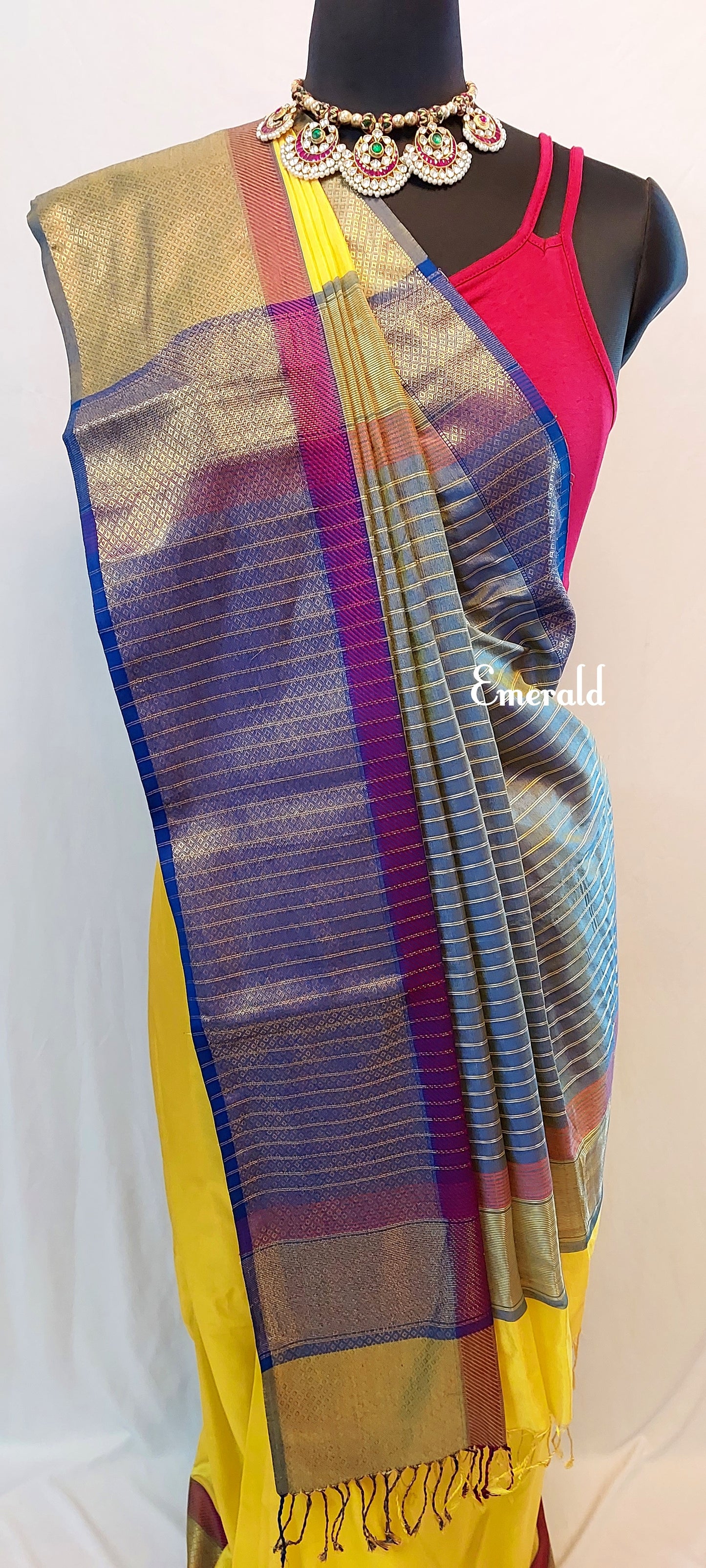 Maheshwari Silk Saree