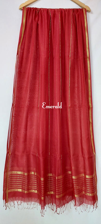 Maheshwari Cotton Silk Dupatta