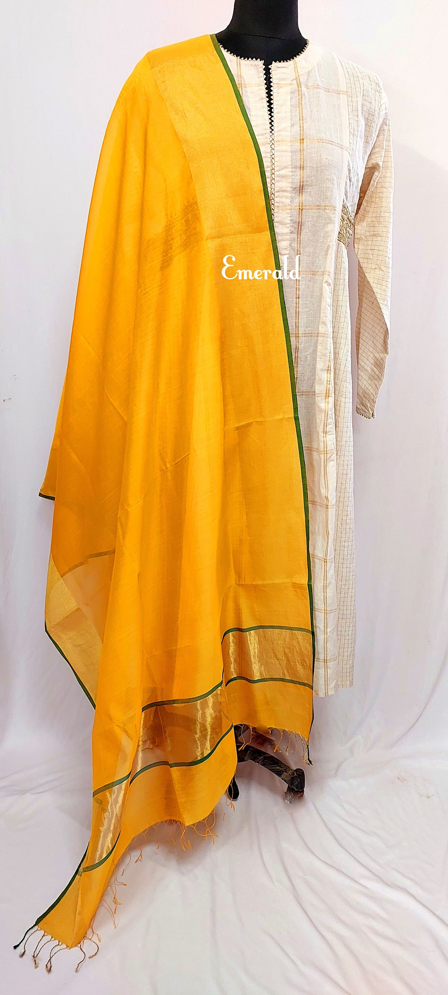 Maheshwari Cotton Silk Dupatta