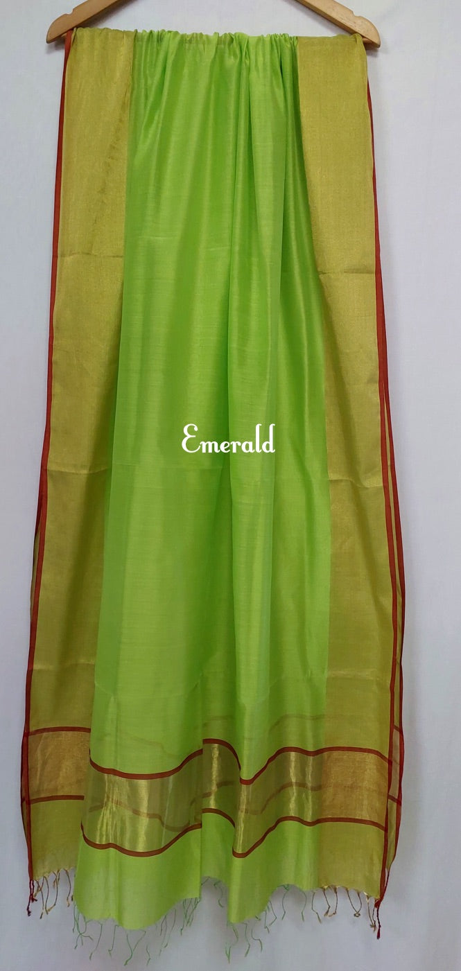 Maheshwari Cotton Silk Dupatta