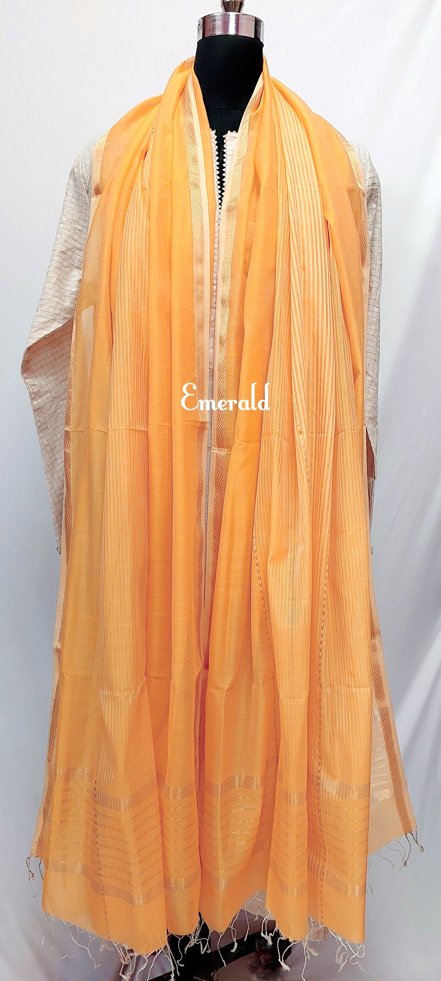 Maheshwari Cotton Silk Dupatta