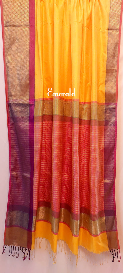 Maheshwari Silk Saree