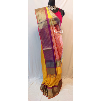 Maheshwari Silk Saree