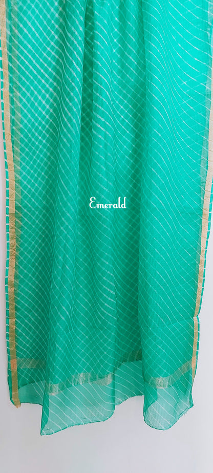 Kota Silk Leheriya Saree