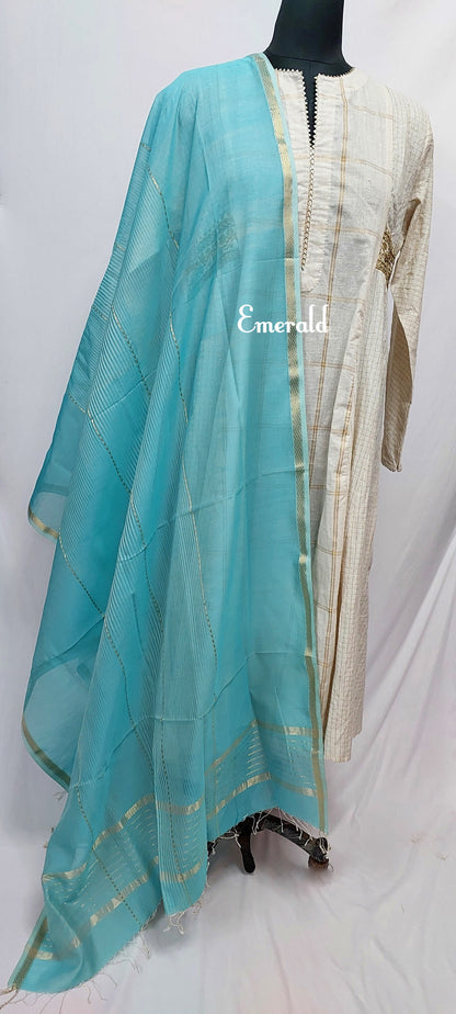 Maheshwari Cotton Silk Dupatta