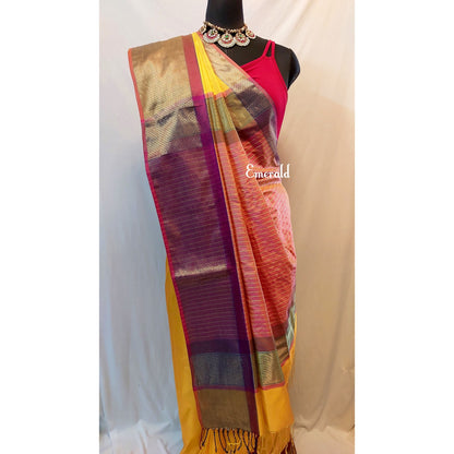 Maheshwari Silk Saree