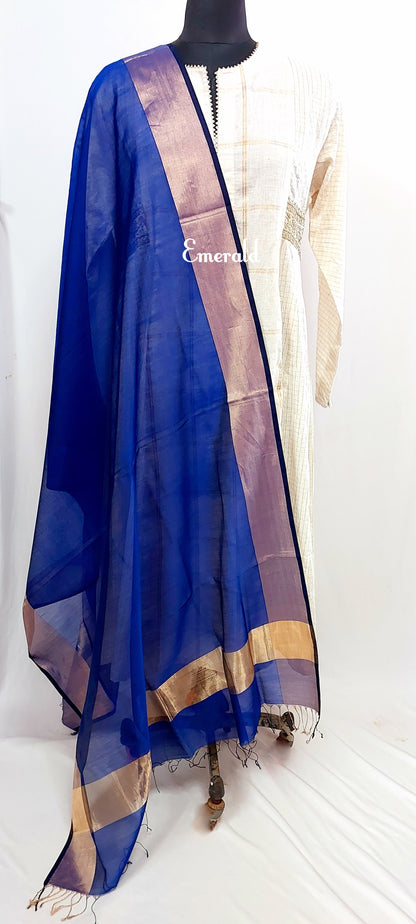 Maheshwari Cotton Silk Dupatta