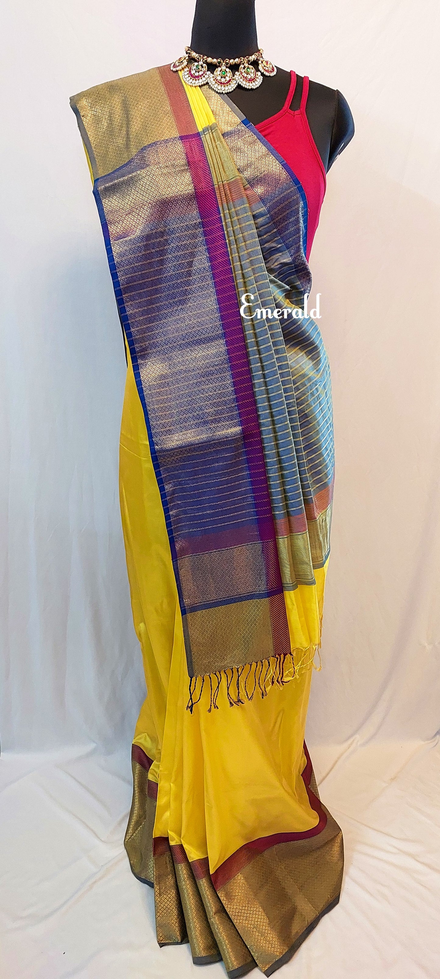 Maheshwari Silk Saree