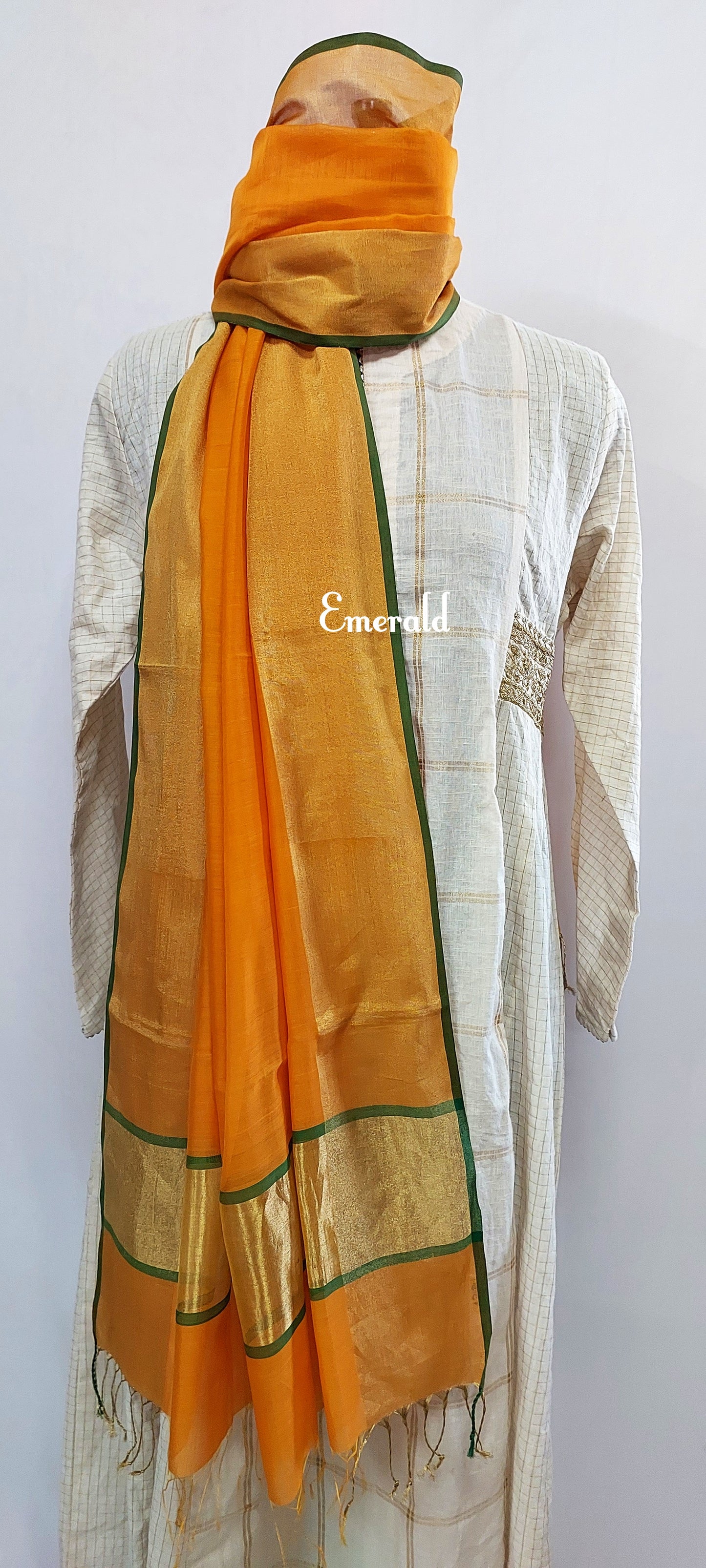 Maheshwari Cotton Silk Dupatta