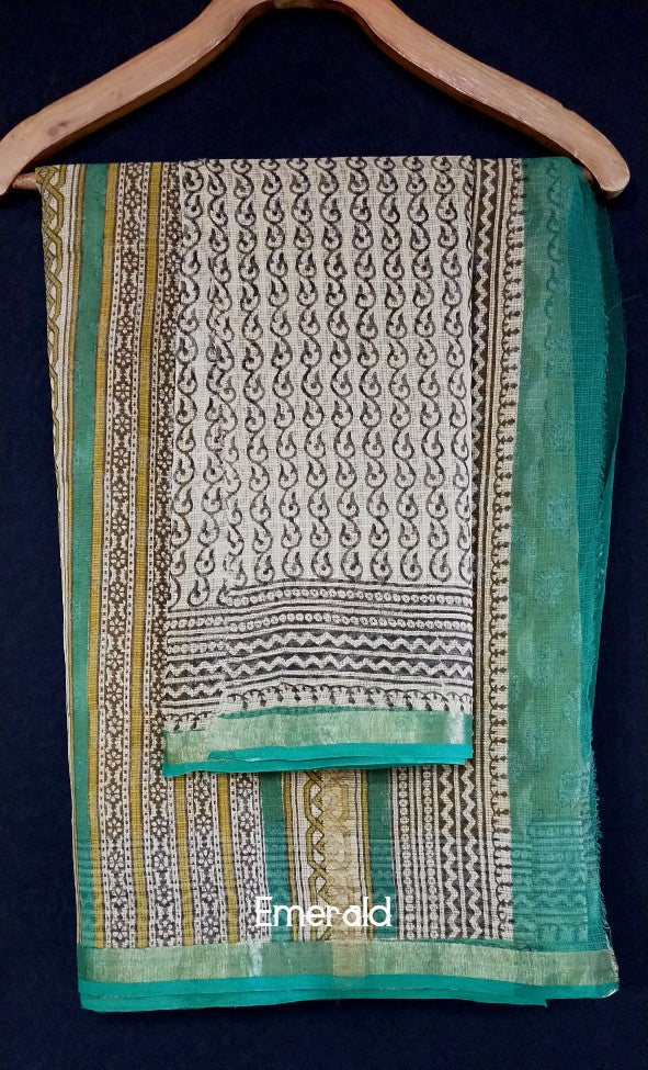 Kota Doriya Bagru Saree