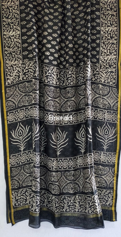 Chanderi Dabu Saree