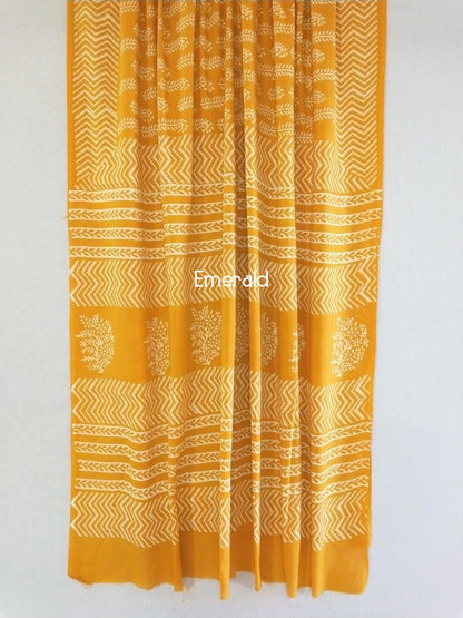 Cotton Dabu Saree