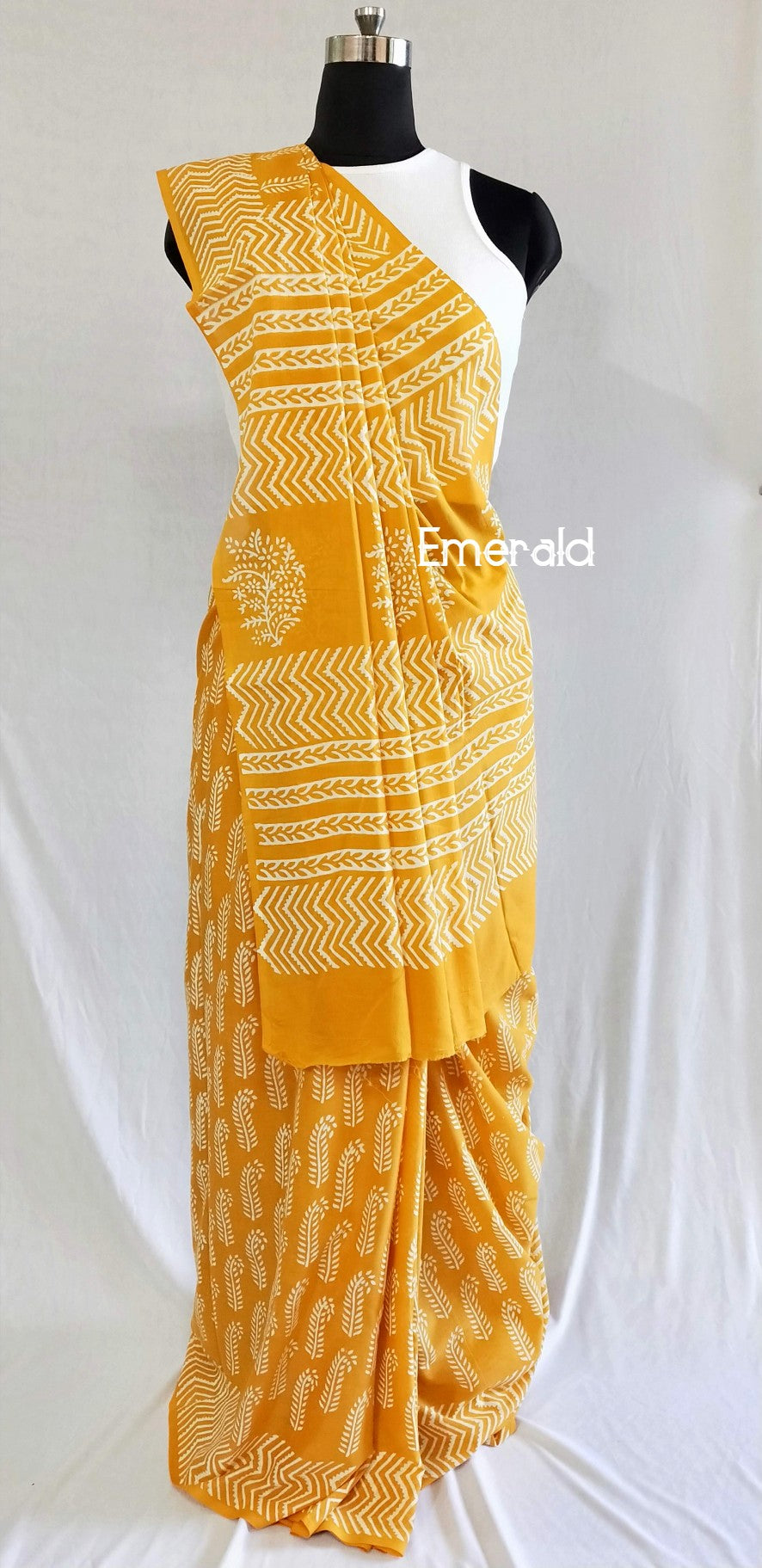 Cotton Dabu Saree