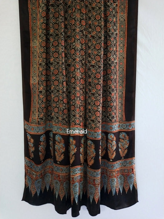 Modal Silk Ajrakh Dupatta