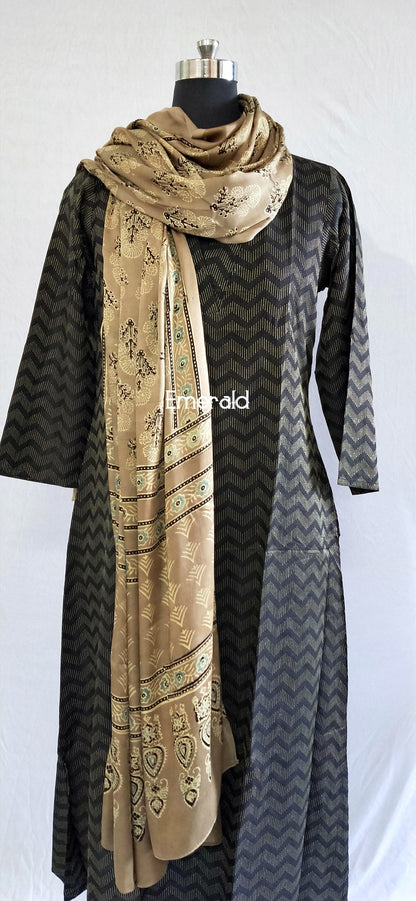 Modal Silk Ajrakh Dupatta