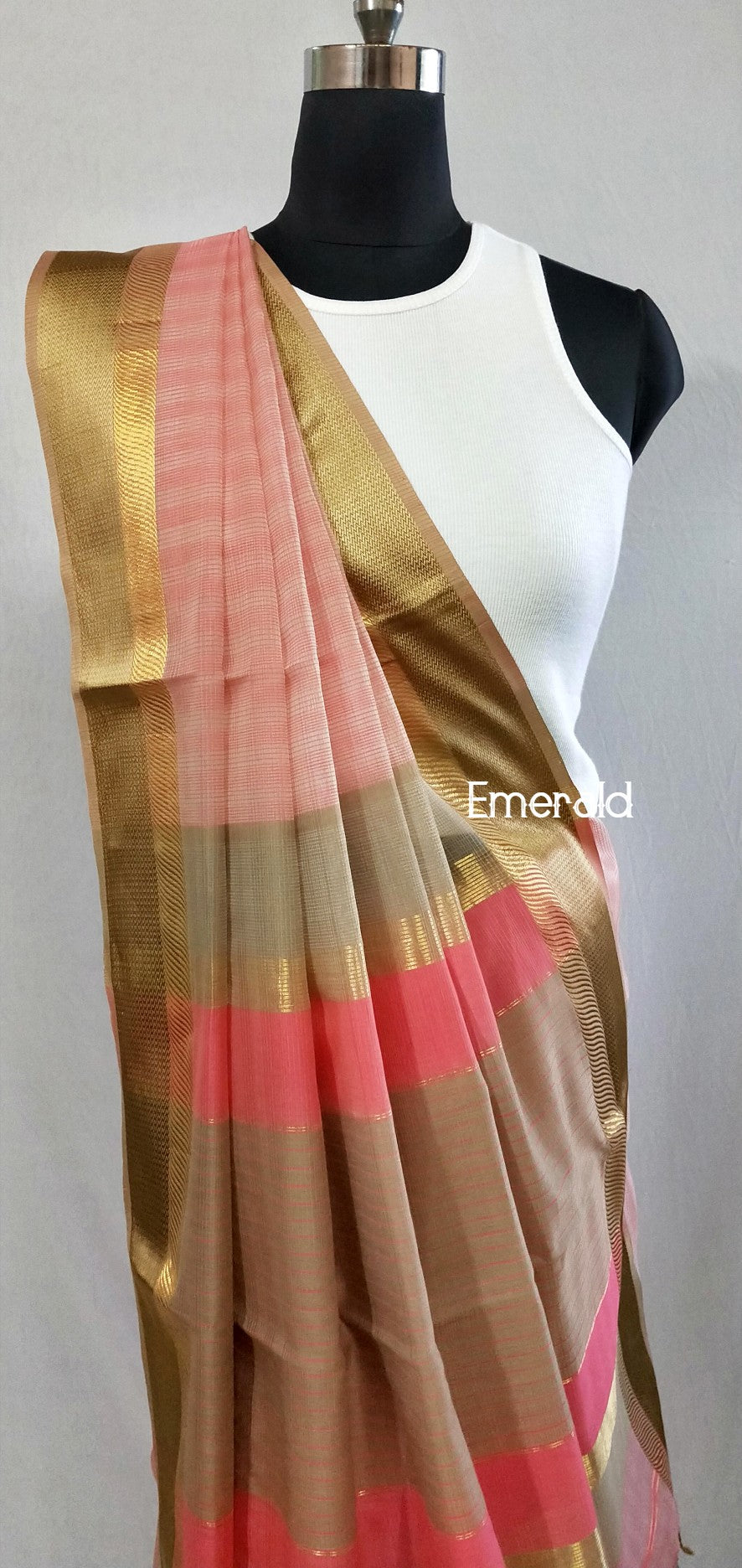 Maheshwari Cotton Silk Saree