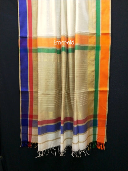 Maheshwari Cotton Silk Saree