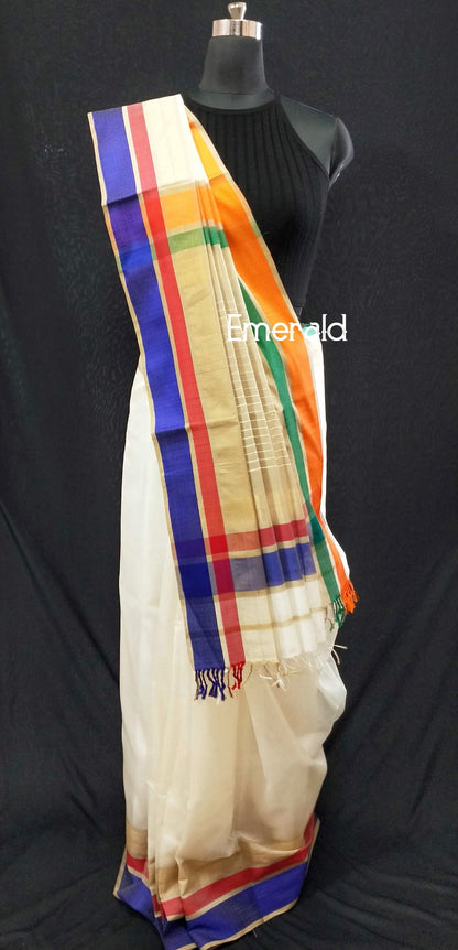 Maheshwari Cotton Silk Saree