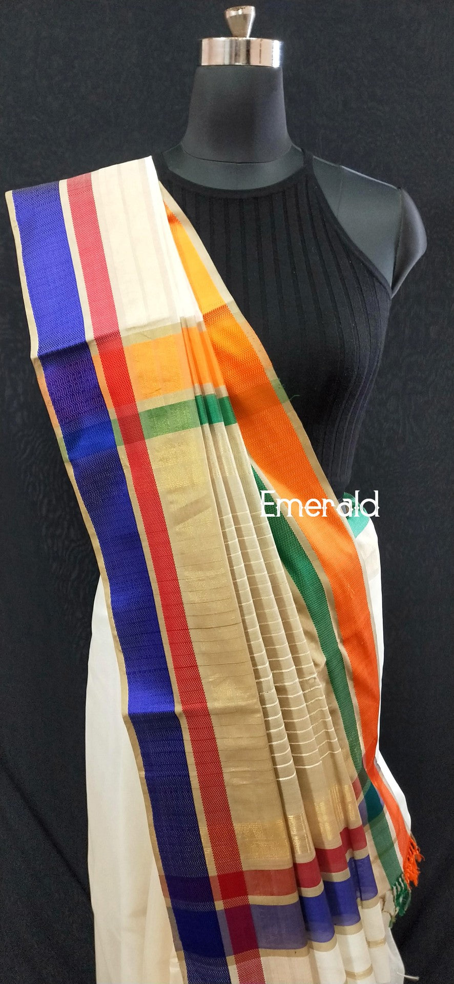 Maheshwari Cotton Silk Saree