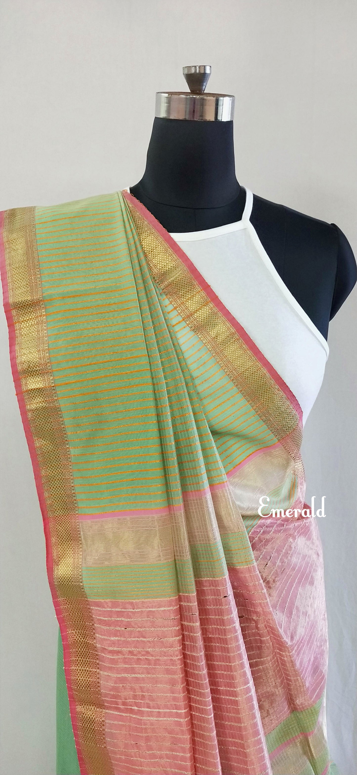 Maheshwari Cotton Silk Saree