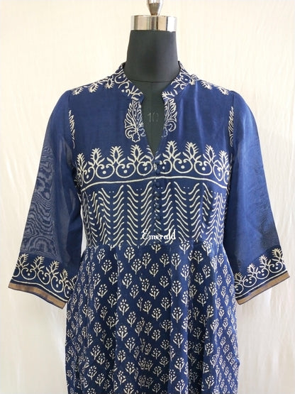 Chanderi Kurta Set