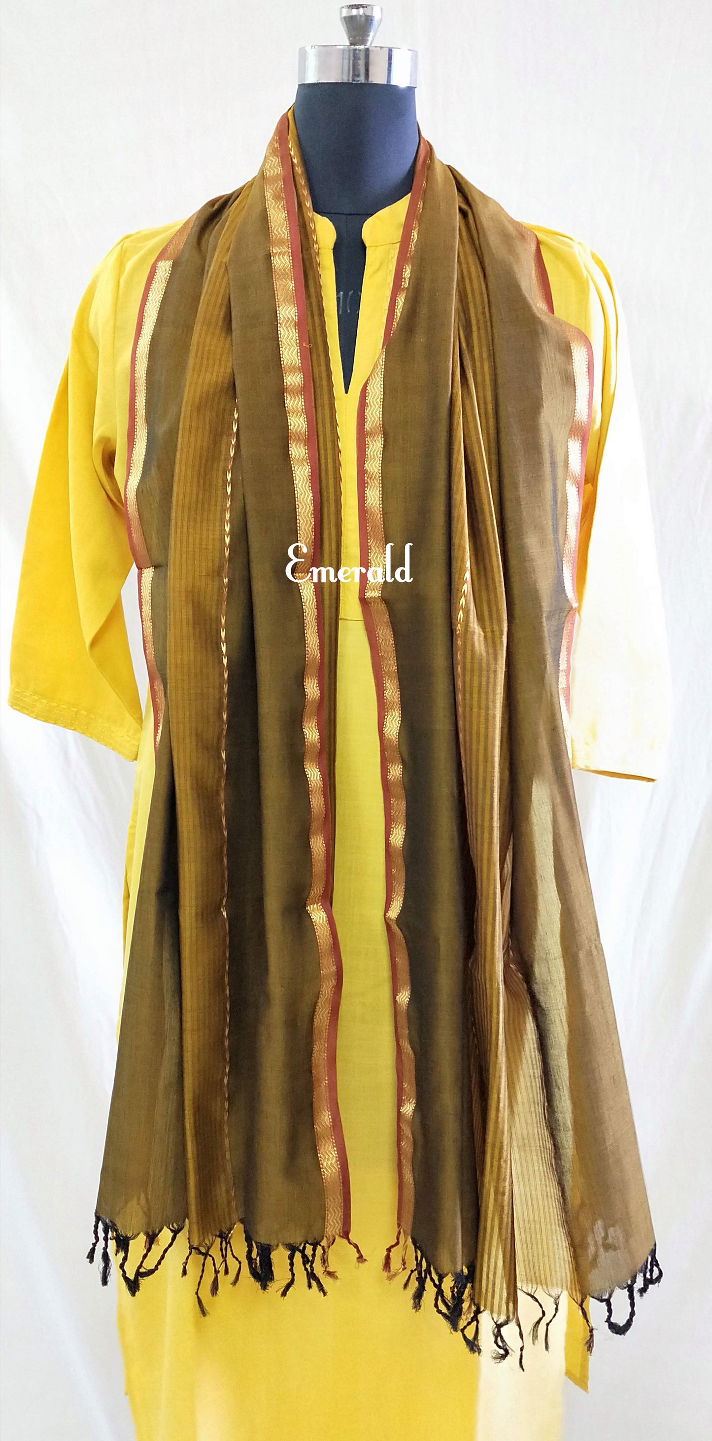 Maheshwari Cotton Silk Stole