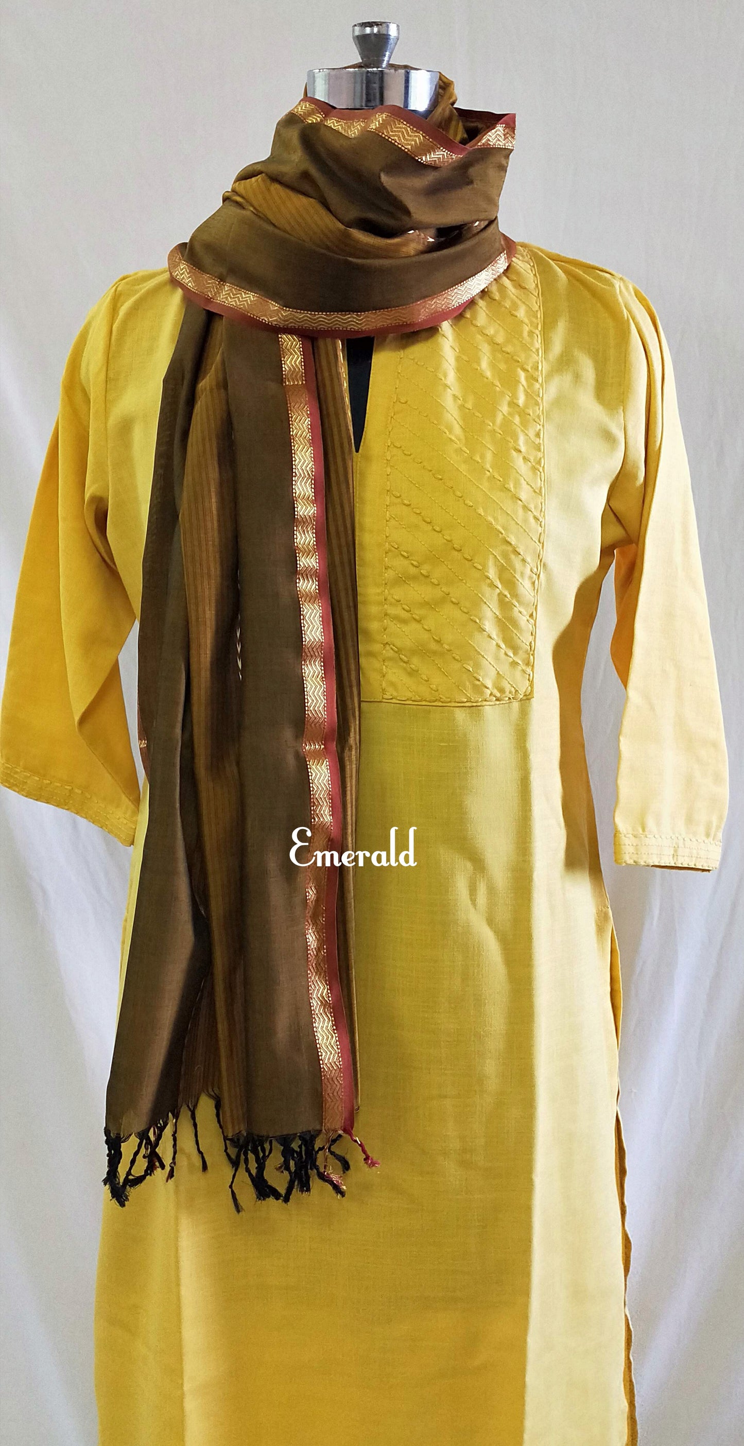 Maheshwari Cotton Silk Stole