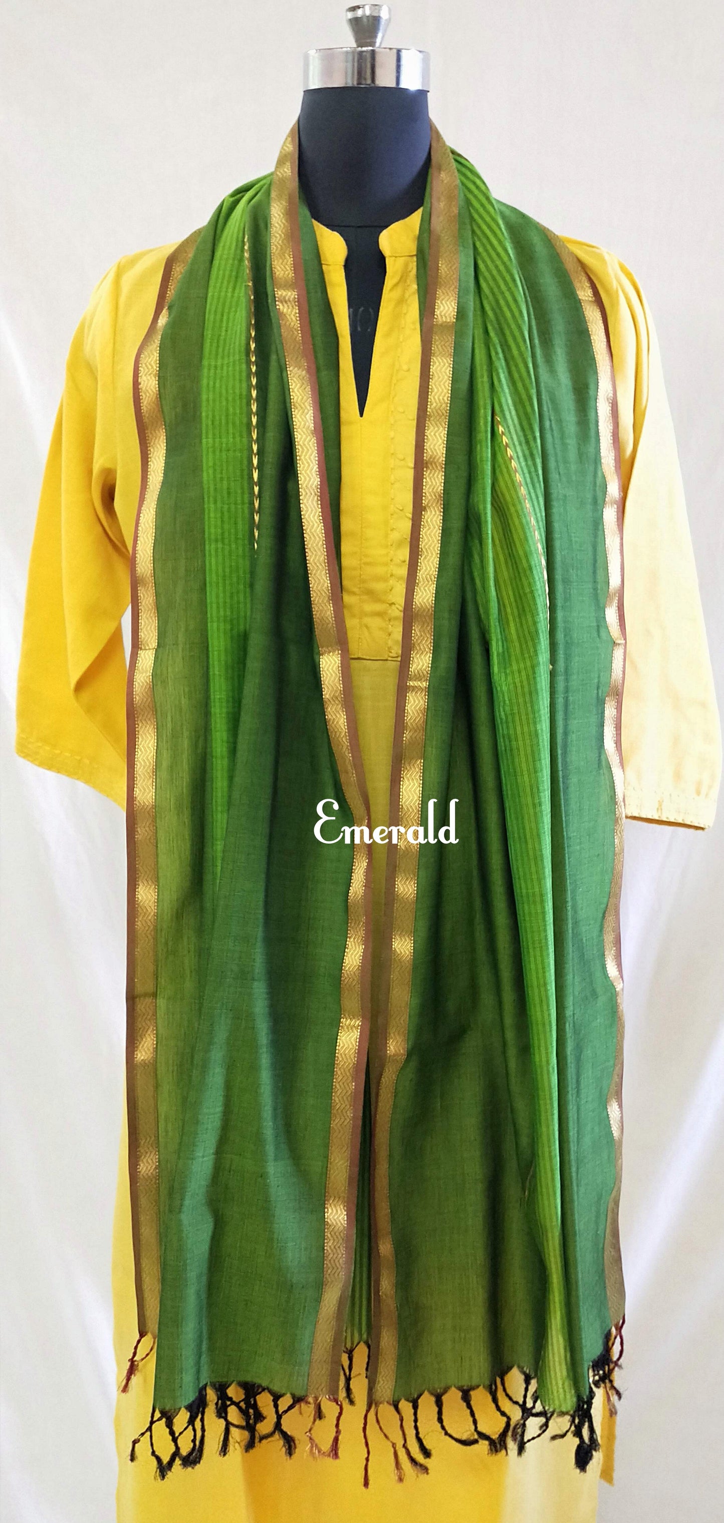 Maheshwari Cotton Silk Stole