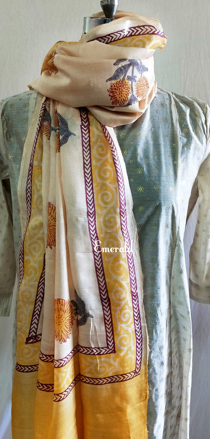 Tussar Silk Dupatta