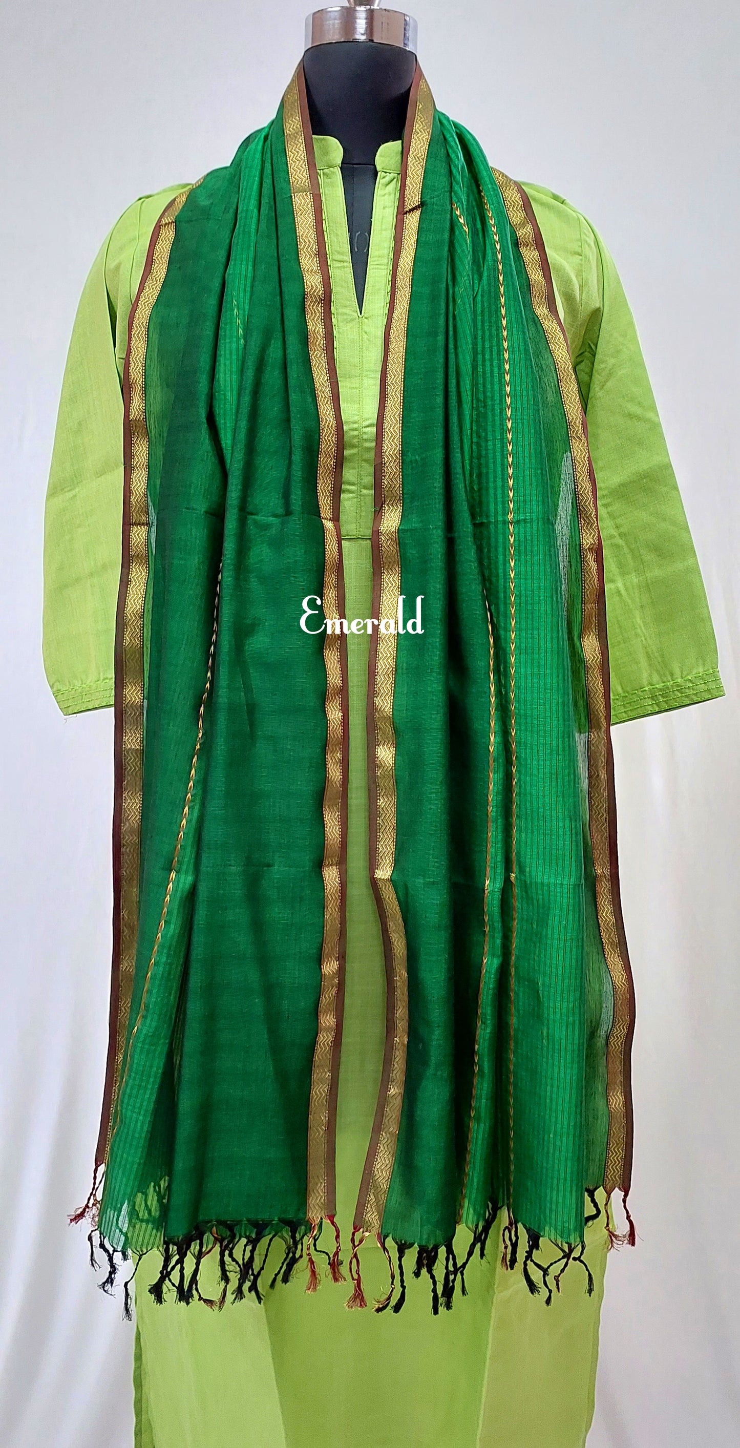 Maheshwari Cotton Silk Stole