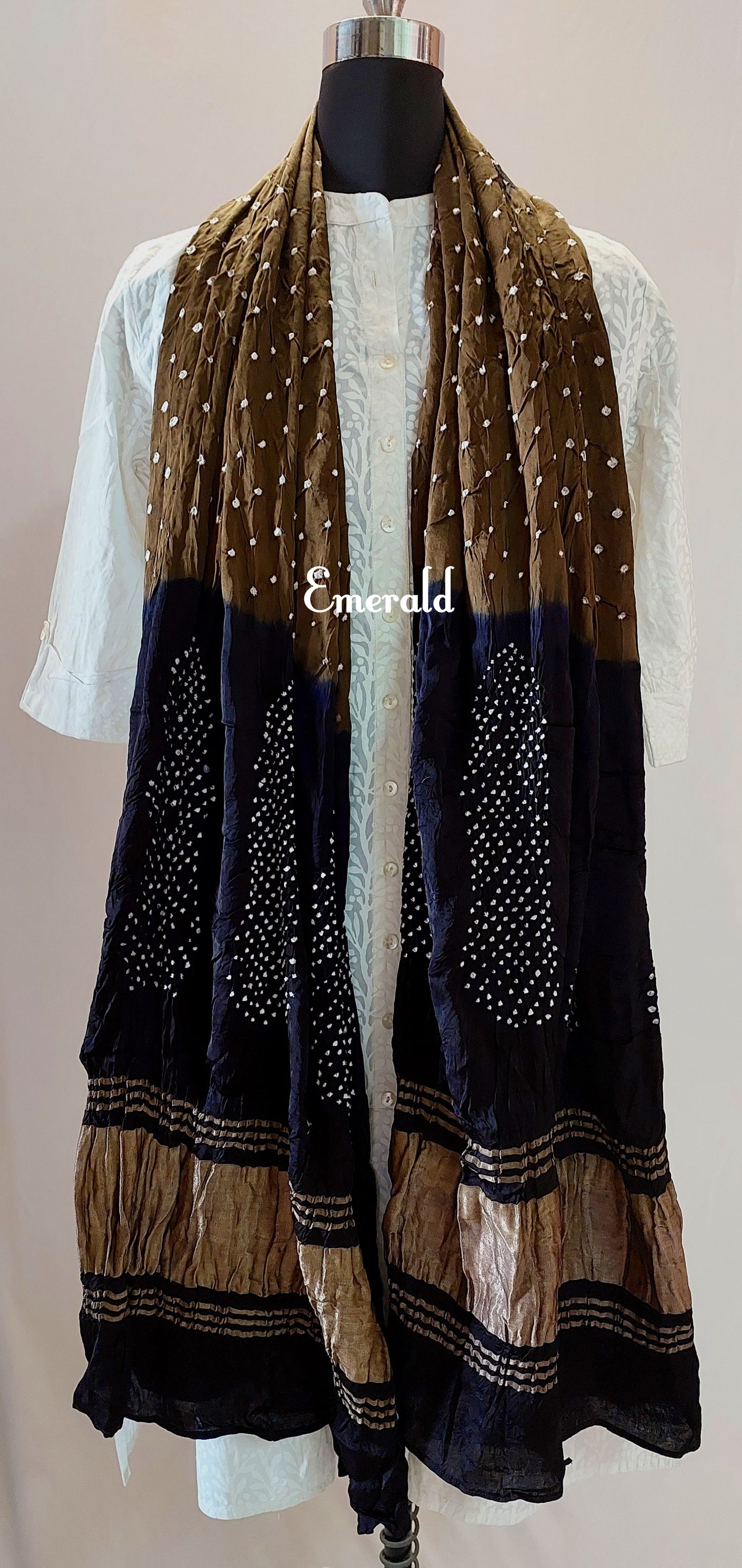 Modal Silk Bandhani Dupatta