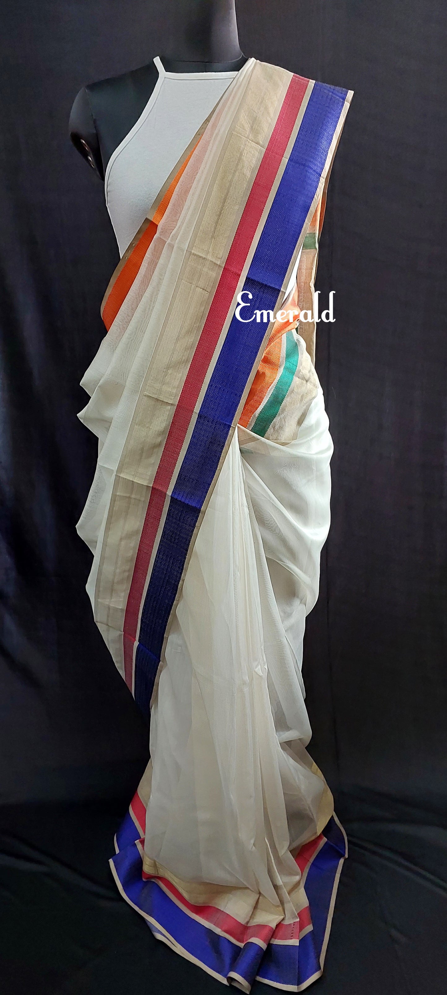 Maheshwari Cotton Silk Saree