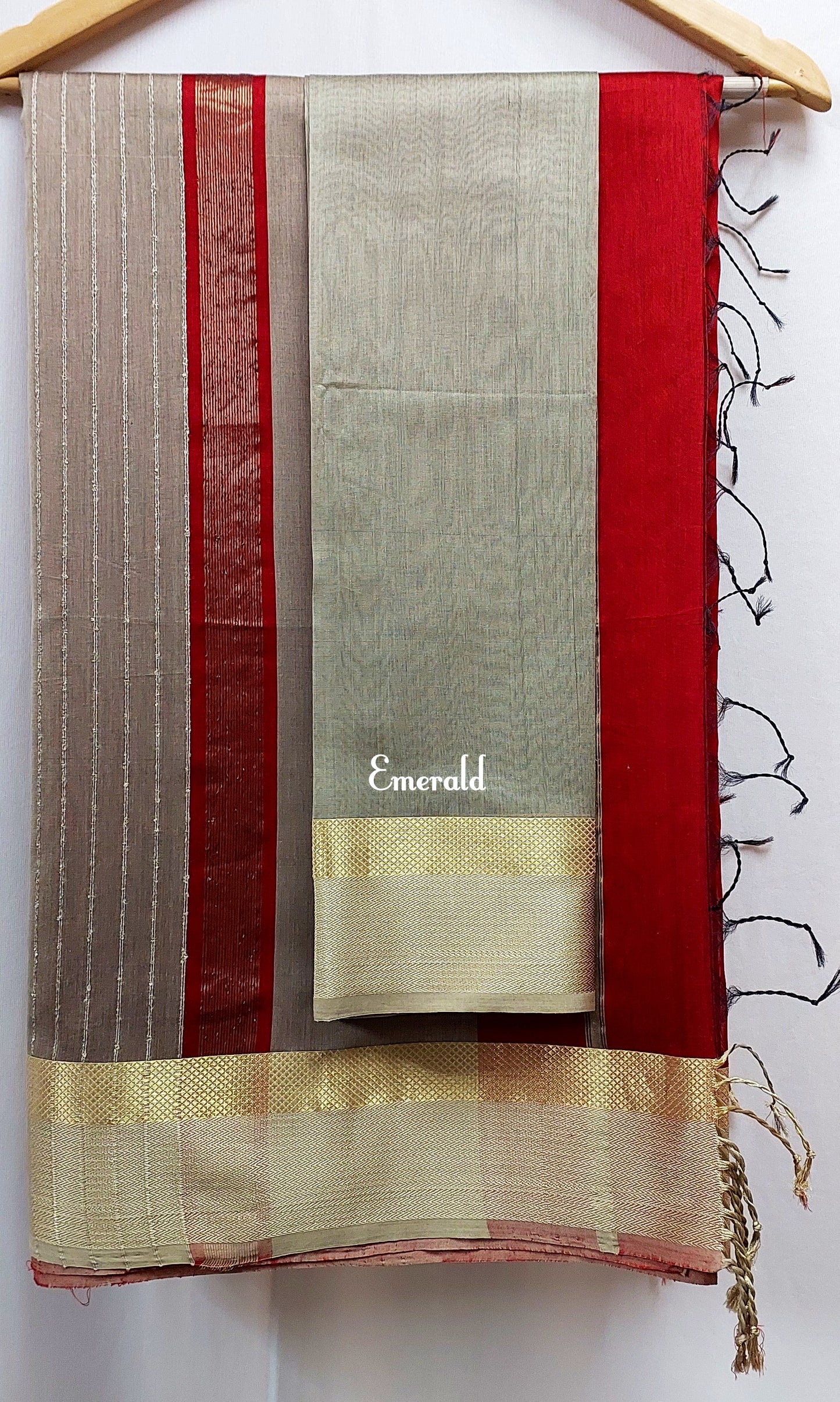 Maheshwari Cotton Silk Saree