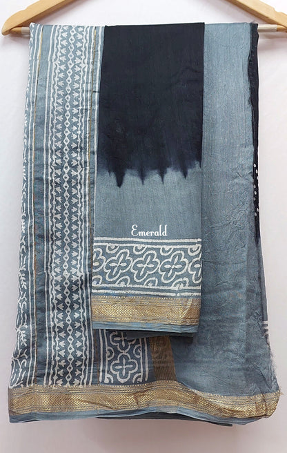 Maheshwari Bagru Saree