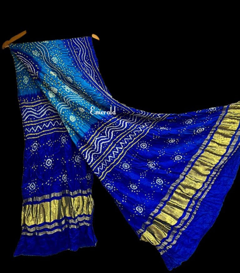 Gajji Silk Bandhani Dupatta