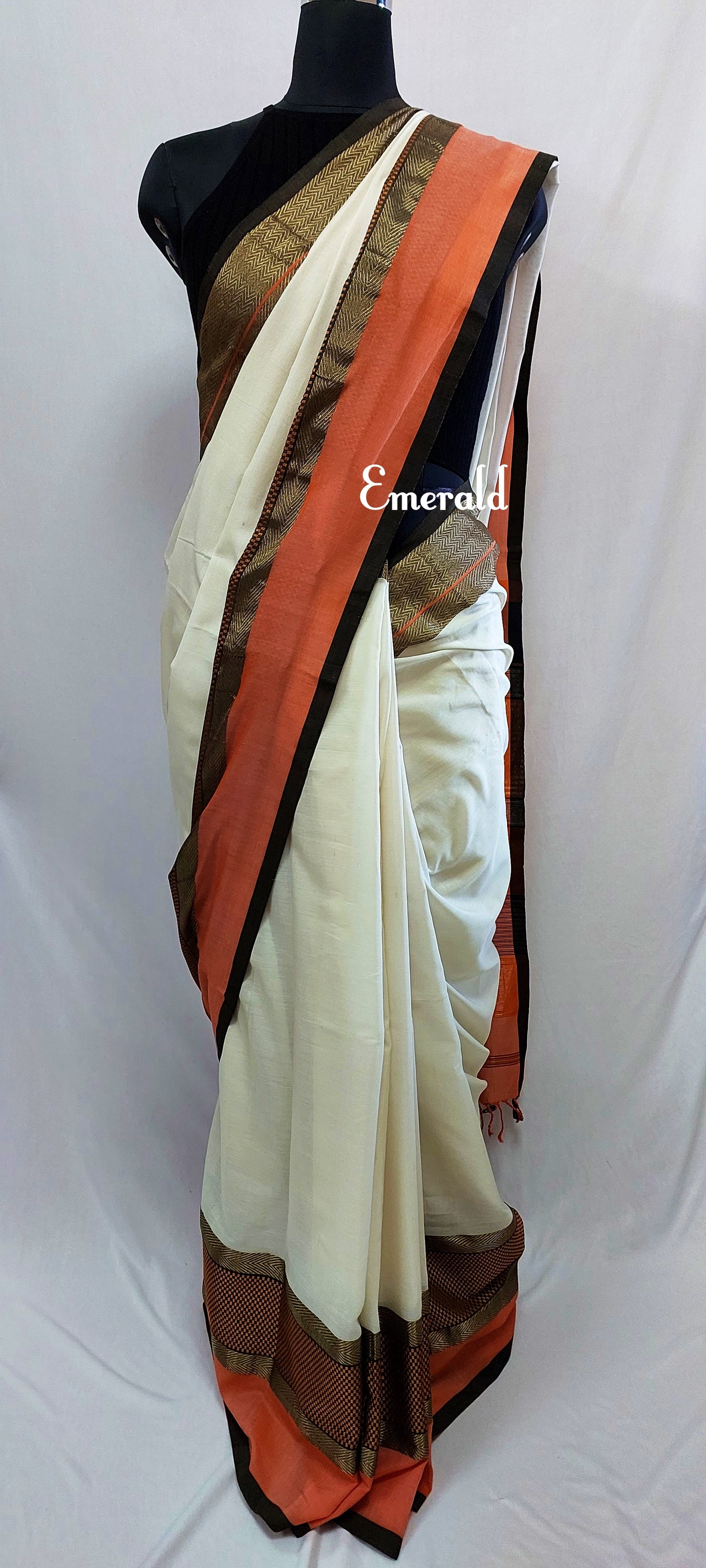 Maheshwari Cotton Saree