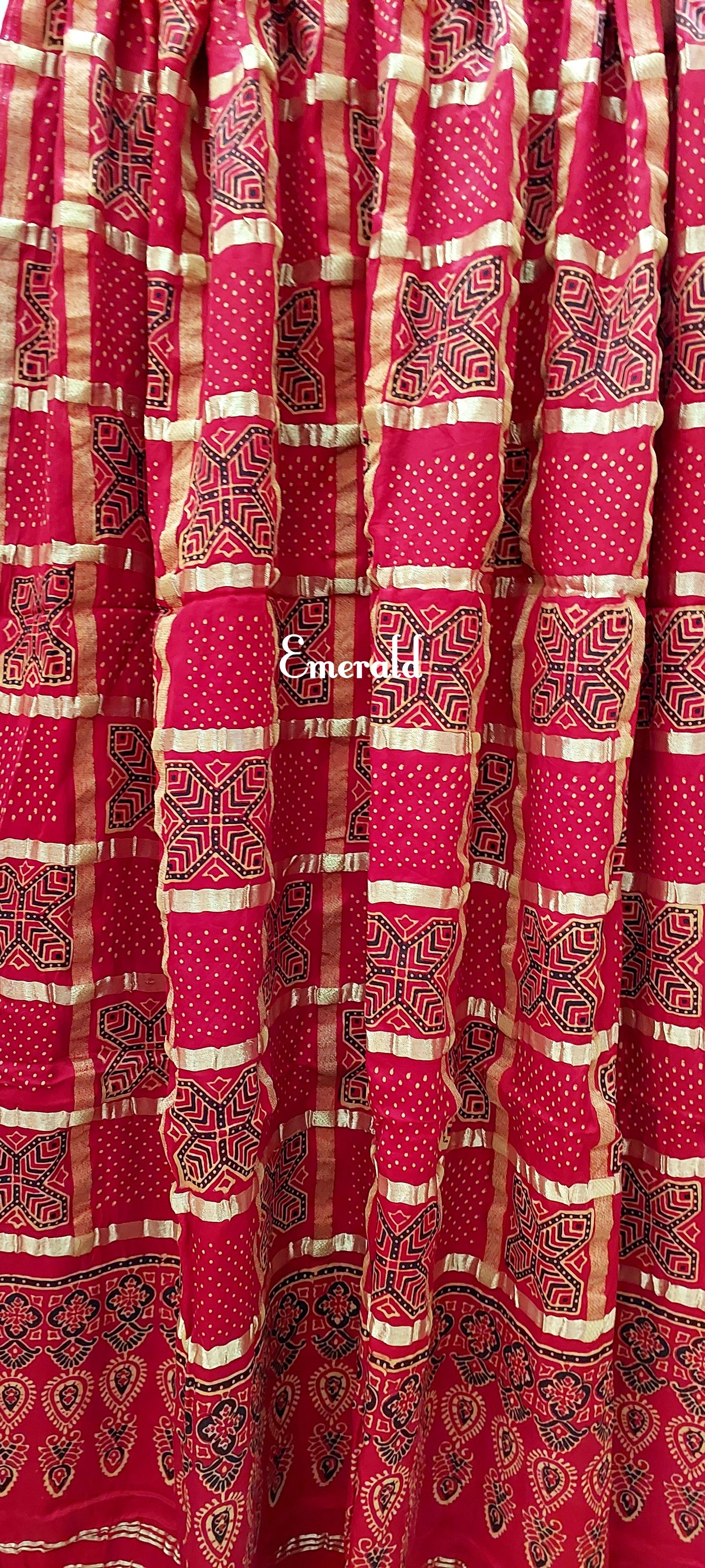 Modal Silk Ajrakh Dupatta