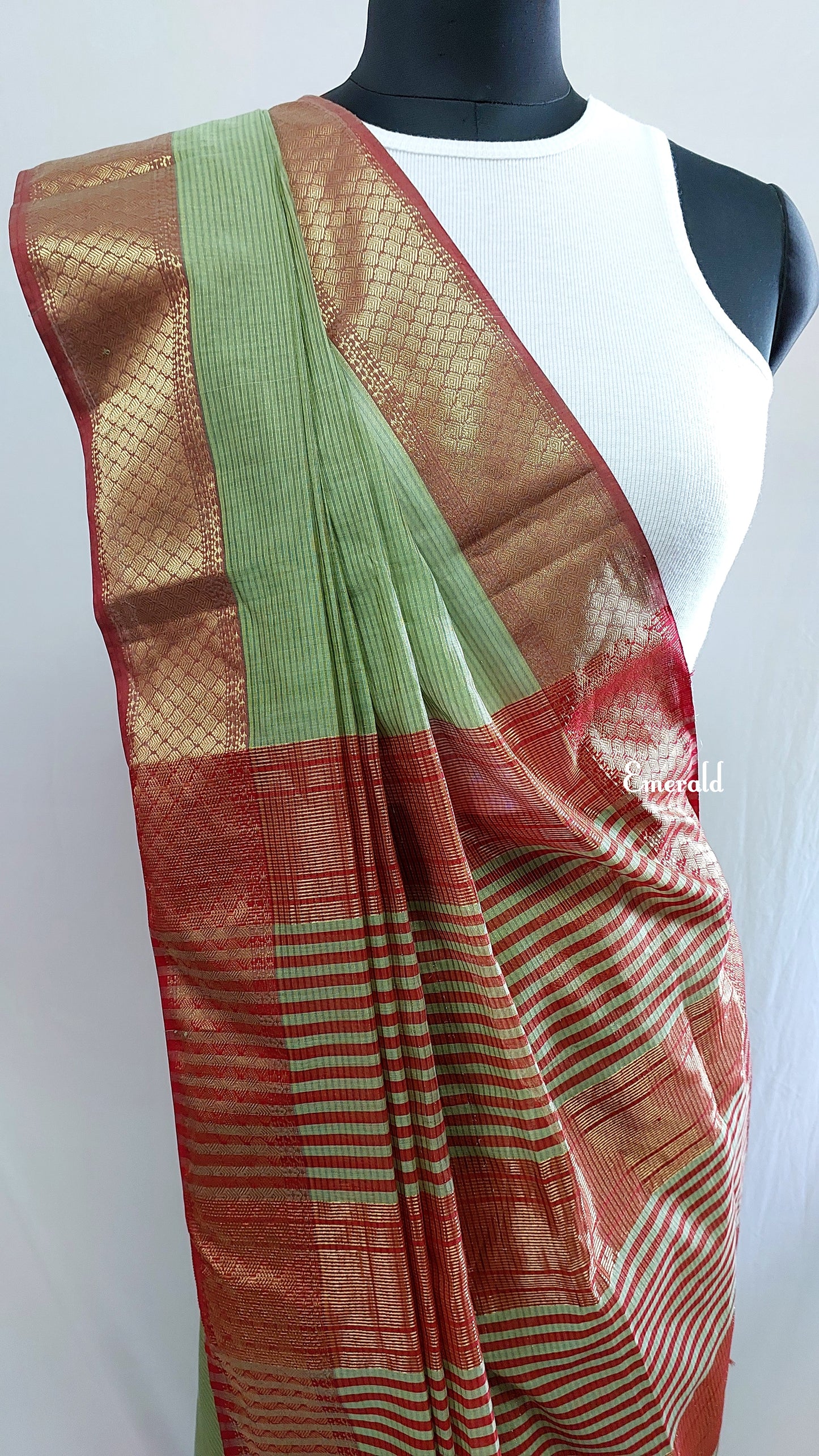 Maheshwari Cotton Silk Saree