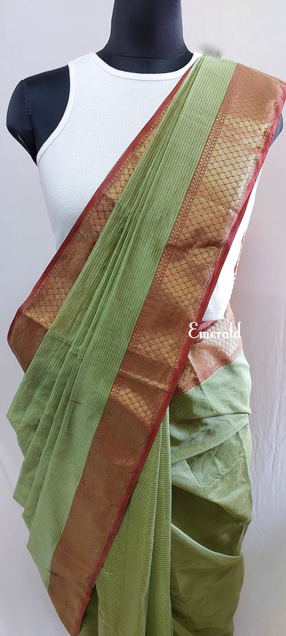 Maheshwari Cotton Silk Saree