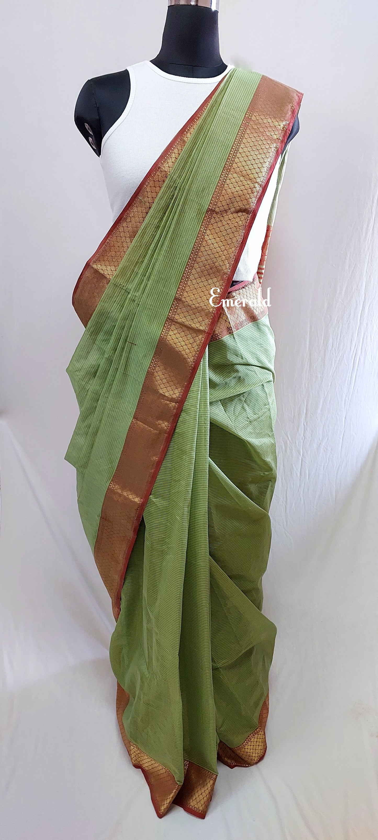 Maheshwari Cotton Silk Saree