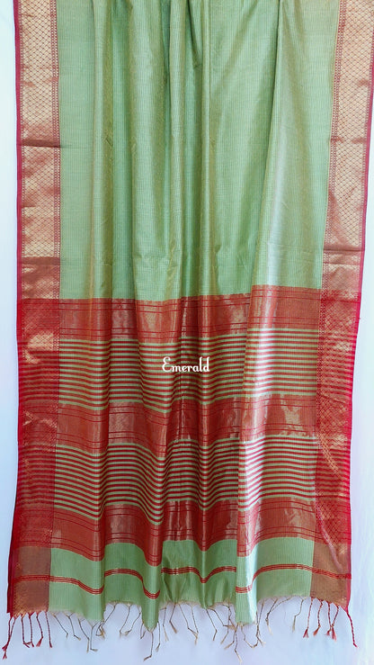 Maheshwari Cotton Silk Saree